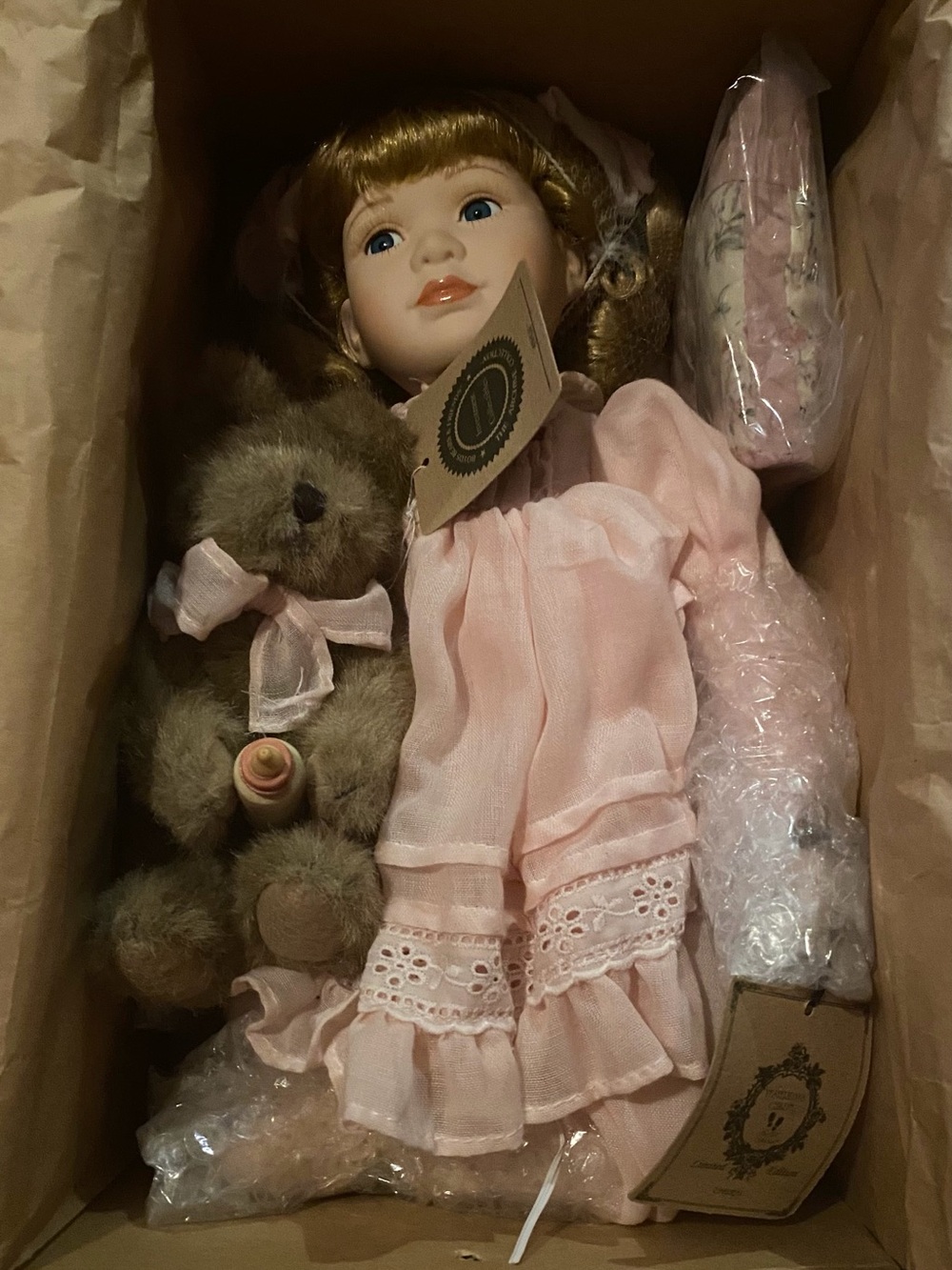 Yesterdays child Boyd bear.  Cheryl